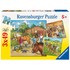 Ravensburger Puzzle Lumea cailor - Set 3 puzzle-uri cu 49 Piese