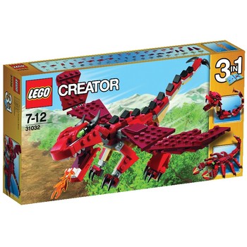 LEGO ® Creator - Creaturi rosii