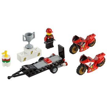 LEGO ® City - Transportor de motociclete de cursa