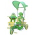 Tricicleta copii EuroBaby 2890AC Verde