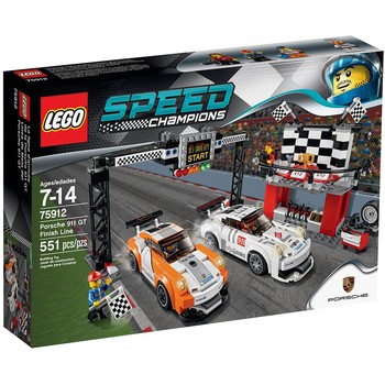 LEGO ® Speed Champions - Porsche 911 GT la linia de finis