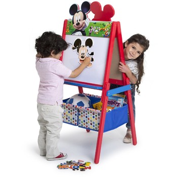 Delta Children Tabla magnetica multifunctionala Mickey Mouse