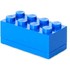 LEGO ® Mini cutie depozitare LEGO 2 x 4 - albastru