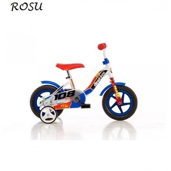 Dino Bikes Bicicleta copii cu maner pentru parinti 108 FL