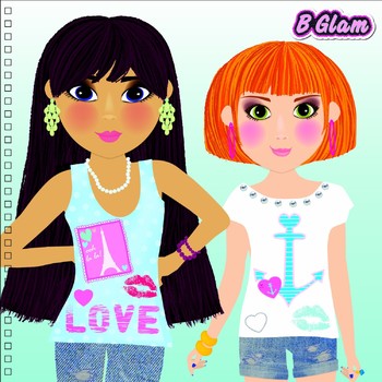 GALT Girl Club - Carticica de colorat pentru fetite - T shirt Studio