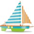 GALT Kit barca din lemn cu vele