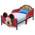 Delta Children Set pat cu cadru metalic Disney Mickey Mouse 3D si saltea pentru patut Dreamily