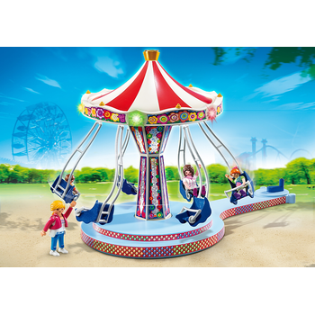 Playmobil Caruselul din parcul de distractie
