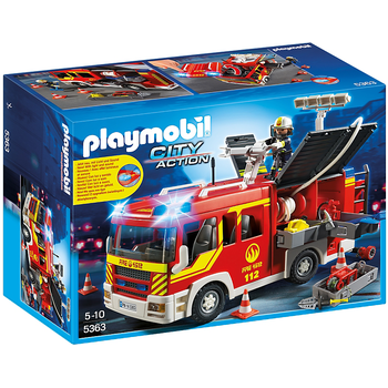 Playmobil Masina de pompieri cu lumini si sunete