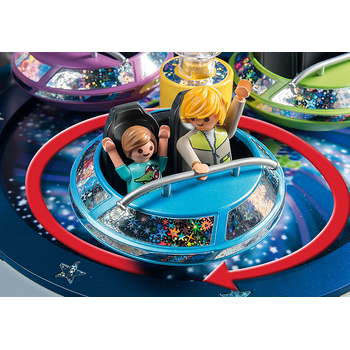 Playmobil Nava spatiala din parcul de distractie