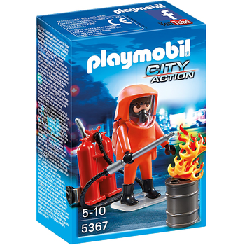 Playmobil Pompierul fortelor speciale