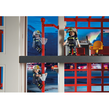 Playmobil Statie de pompieri cu alarma