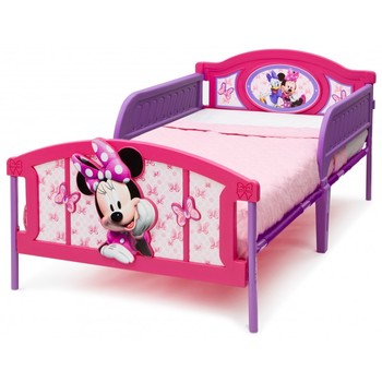 Delta Children Pat cu cadru metalic Twin Disney Minnie Mouse