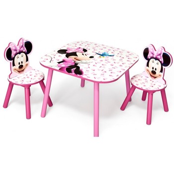 Delta Children Set masuta si 2 scaunele Disney Minnie Mouse Pink Fruits