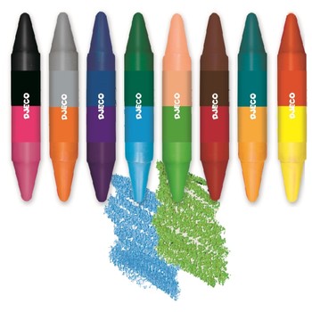 Djeco Creioane de colorat duble