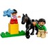 LEGO ® Masina cu remorca pentru cai