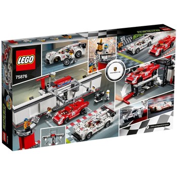 LEGO ® Speed Champions - Porsche 919 Hybrid si 917K Pit Lane