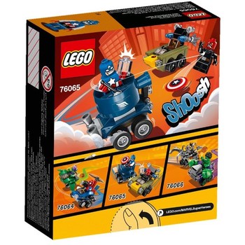 LEGO ® Super Heroes Mighty Micros: Captain America contra Red Skull