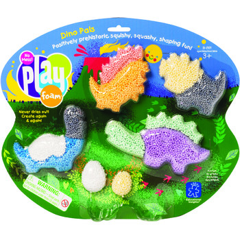 Educational Insights Spuma de modelat-Playfoam™- Dinozauri colorati