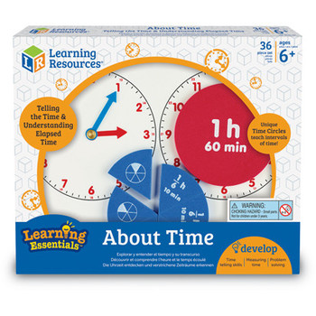 Learning Resources Invatam totul despre timp - Fractii