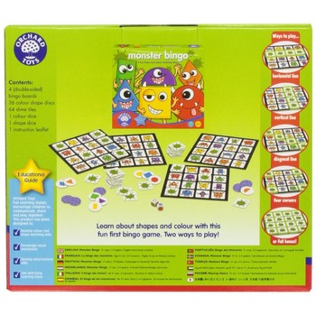 Orchard Toys Joc educativ bingo - Monstruletii