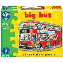 Puzzle de podea - Autobuzul 15 piese