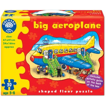Orchard Toys Puzzle de podea - Avion 30 piese