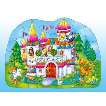 Orchard Toys Puzzle de podea - Castelul magic 40 piese