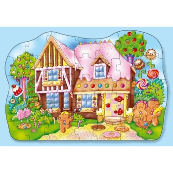 Orchard Toys Puzzle de podea - Casuta de turta dulce 35 piese