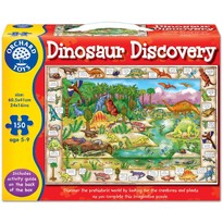 Puzzle in limba engleza - Lumea dinozaurilor 150 piese