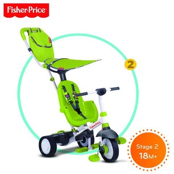 Fisher-Price Tricicleta 3 in 1 Charisma Verde