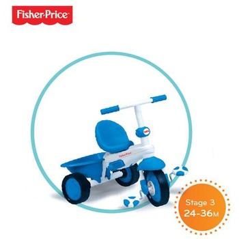 Fisher-Price Tricicleta 3 in 1 Elite Albastra