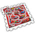 Stamp Puzzle Play mat - Cars