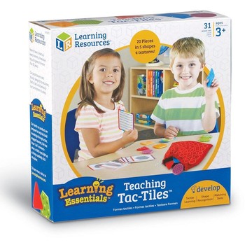 Learning Resources Set tactil - Texturi si forme