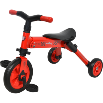 DHS Baby Tricicleta B-Trike rosu