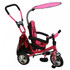 Baby Mix Tricicleta copii cu Scaun Reversibil Safari Pink