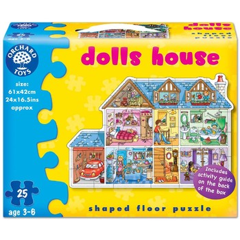 Orchard Toys Puzzle de podea - Casa 25 piese