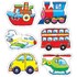 Orchard Toys Set 6 puzzle - Transport (2 piese)
