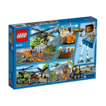 LEGO ® Elicopter de aprovizionare la vulcan