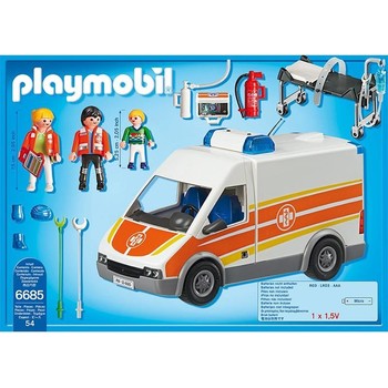 Playmobil Kid's Clinic - Ambulanta cu lumini si sunete