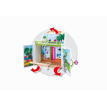 Playmobil Cutie De Joaca - Vila Secreta de la Plaja