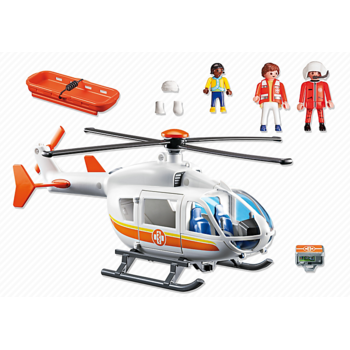 Playmobil Kid's Clinic - Elicopter medical de urgenta