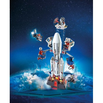 Playmobil Racheta spatiala cu statie de lansare