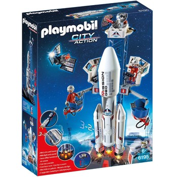 Playmobil Racheta spatiala cu statie de lansare