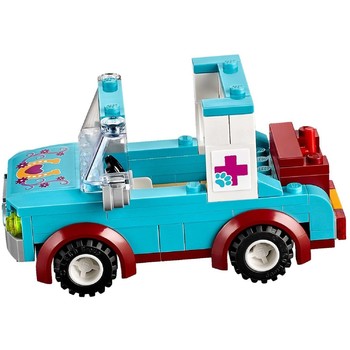 LEGO ® Rulota veterinara pentru cai