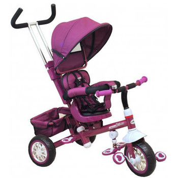 Baby Mix Tricicleta copii cu scaun reversibil Violet