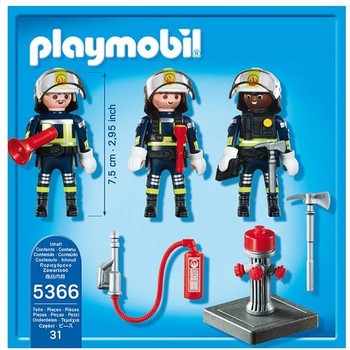 Playmobil Echipa de pompieri