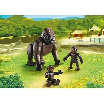 Playmobil Gorila cu pui