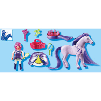 Playmobil Printesa Viola cu cal