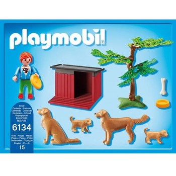 Playmobil Catelusi cu jucarie